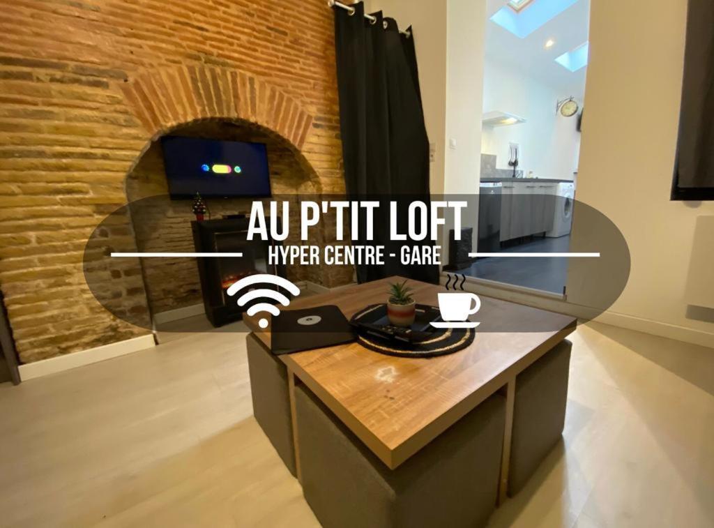 トロワAu P'Tit Loft - Wifi Fibre - Orange Tv - Hyper Centre - Gareアパートメント エクステリア 写真
